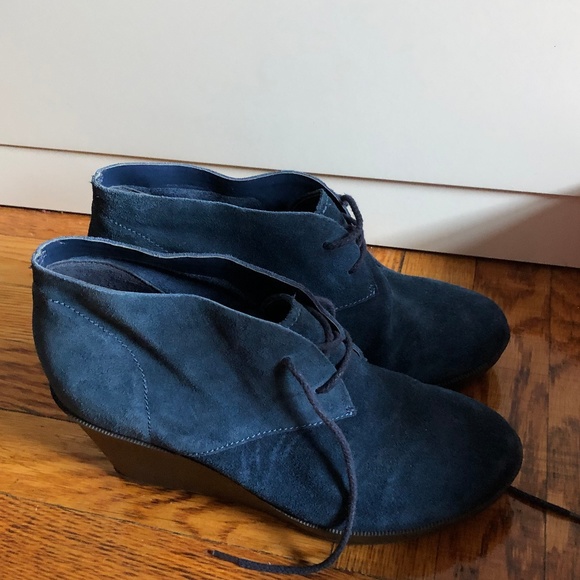 cole haan wedge booties